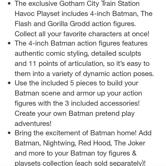 Batman DC Gotham City Train Station Havoc: Battle Pack - Target Exclusive - Picture 8 of 16